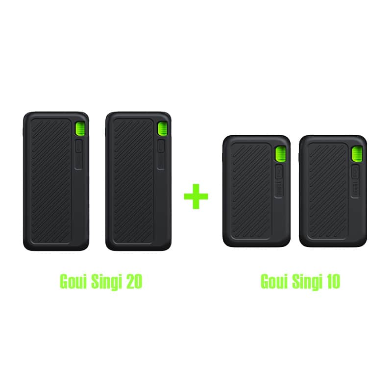Goui Powerbank Pack 2X Singi 10 Avec 2X Singi 20 G Bundle27 — Connecto au Maroc | Connecto.ma
