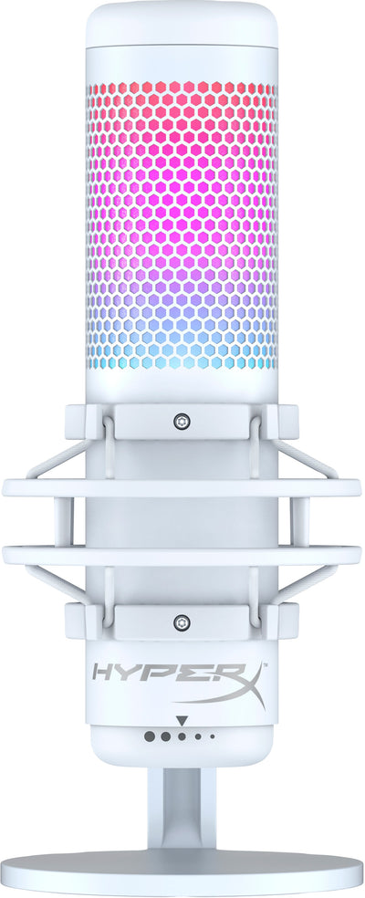 Microphone Usb Hyperx Quadcast S Blanc 519P0Aa — HyperX au Maroc | Connecto.ma