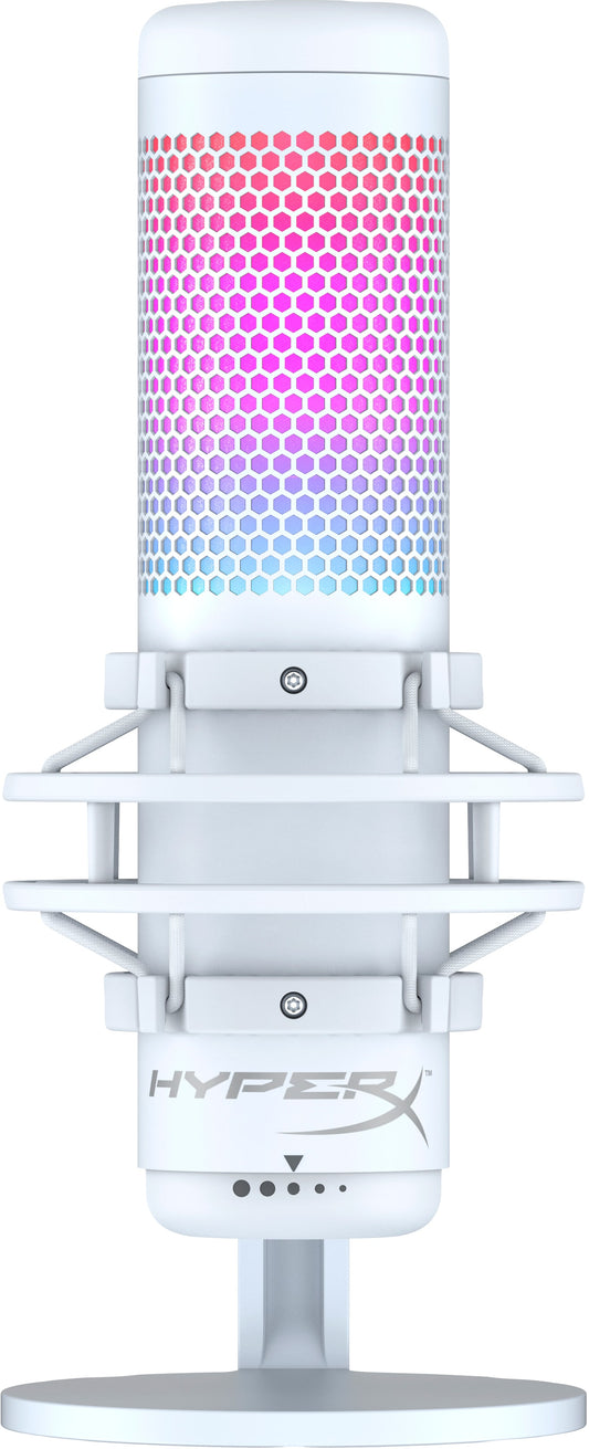 Microphone Usb Hyperx Quadcast S Blanc 519P0Aa — HyperX au Maroc | Connecto.ma