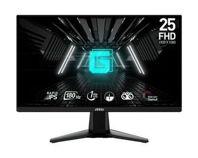 Ecran Msi G255F 24 5 Rapid Ips 180Hz 4711377142670 — MSI au Maroc | Connecto.ma