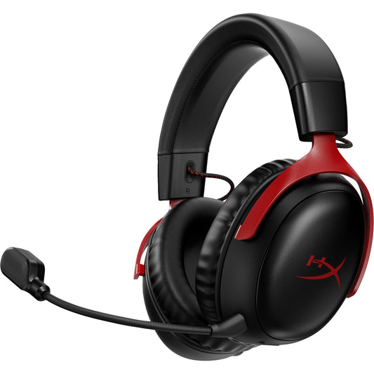 Casque Gamer Sans Fil Hyperx Cloud Iii Noir Rouge 77Z46Aa — HyperX au Maroc | Connecto.ma