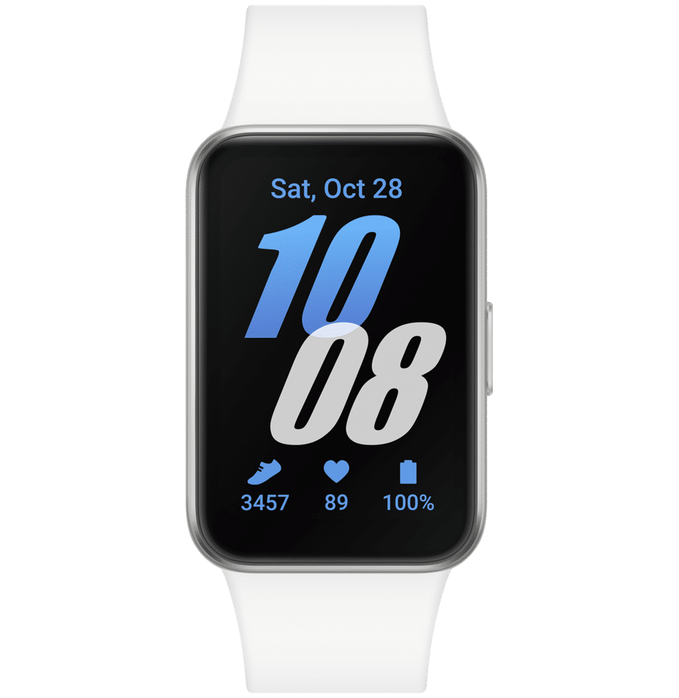 Samsung Galaxy Fit3 Montre Connectee Blanc 40 0Mm Sm R390Nzsamea — Samsung au Maroc | Connecto.ma