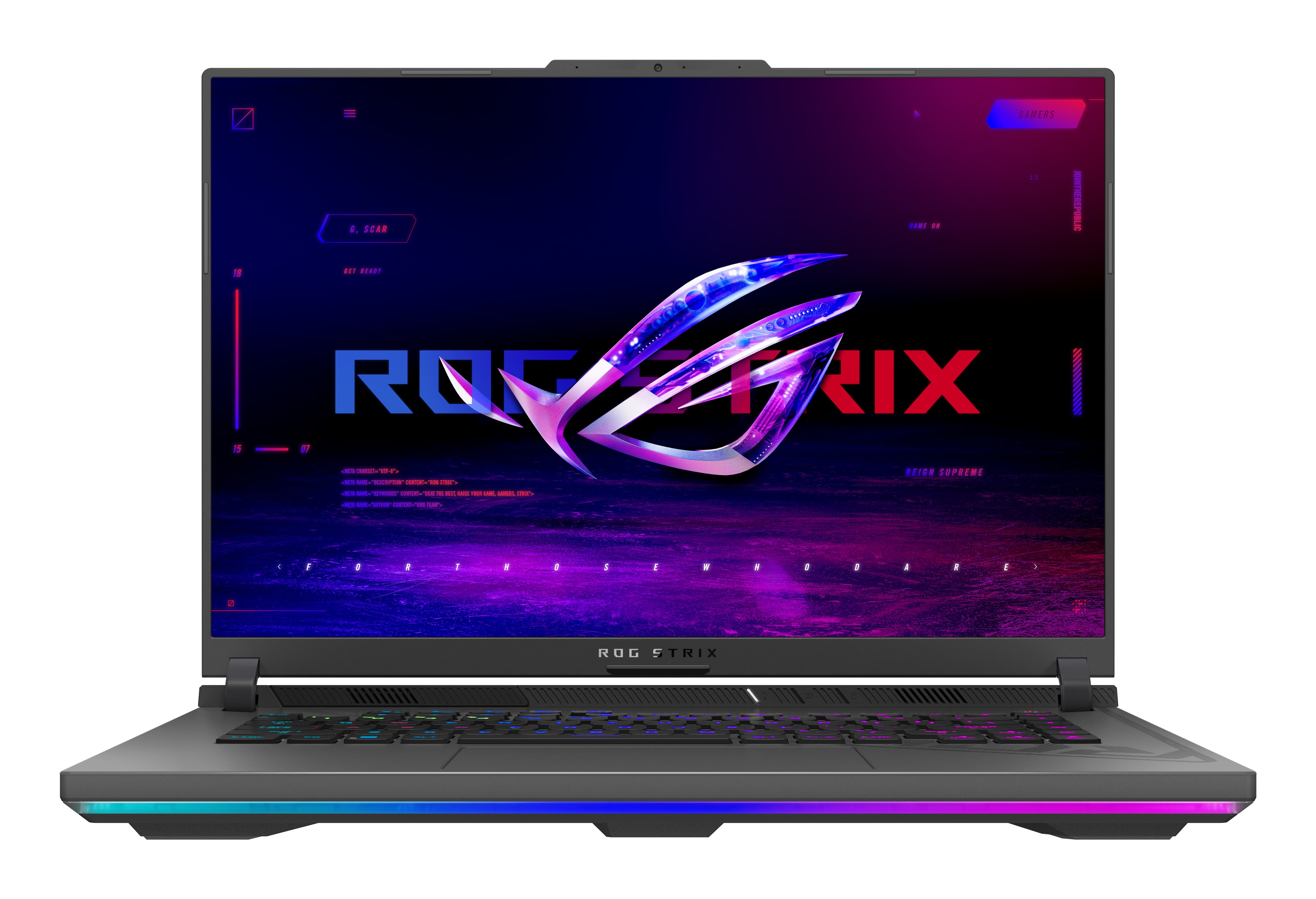 Ordinateur Portable Gaming Asus Rog Strix G16 G614Jvr N4164W I9 14Th 90Nr0Ii5 M006U0 — Asus au Maroc | Connecto.ma
