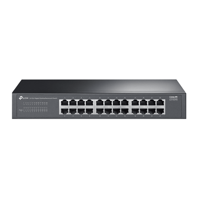 Tp Link 24 Port Gigabit Desktop Rackmount Switch Ls1024G — Connecto au Maroc | Connecto.ma
