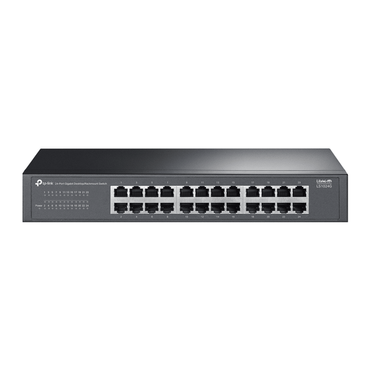 Tp Link 24 Port Gigabit Desktop Rackmount Switch Ls1024G — Connecto au Maroc | Connecto.ma