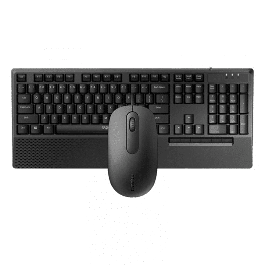 Clavier Souris Avec Fil Rapoo Nx2000 6940056142627 — Connecto au Maroc | Connecto.ma