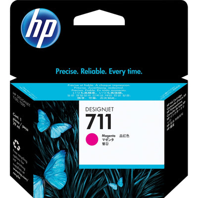 Cartouche Dencre Hp Design Jet 711 Magenta 29 Ml Cz131A — HP au Maroc | Connecto.ma