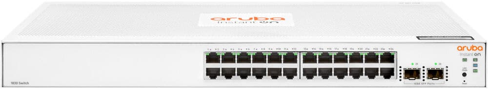 Switch Administrable Aruba Instant On 1830 24G 2Sfp Jl812A — Connecto au Maroc | Connecto.ma