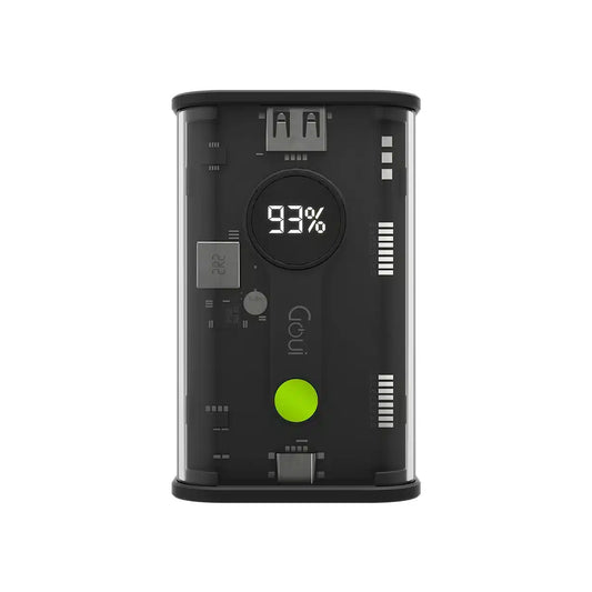 Powerbank Goui Nano Pro 10000 Mah 22 5W Transparente G Tpb10 3A — Connecto au Maroc | Connecto.ma