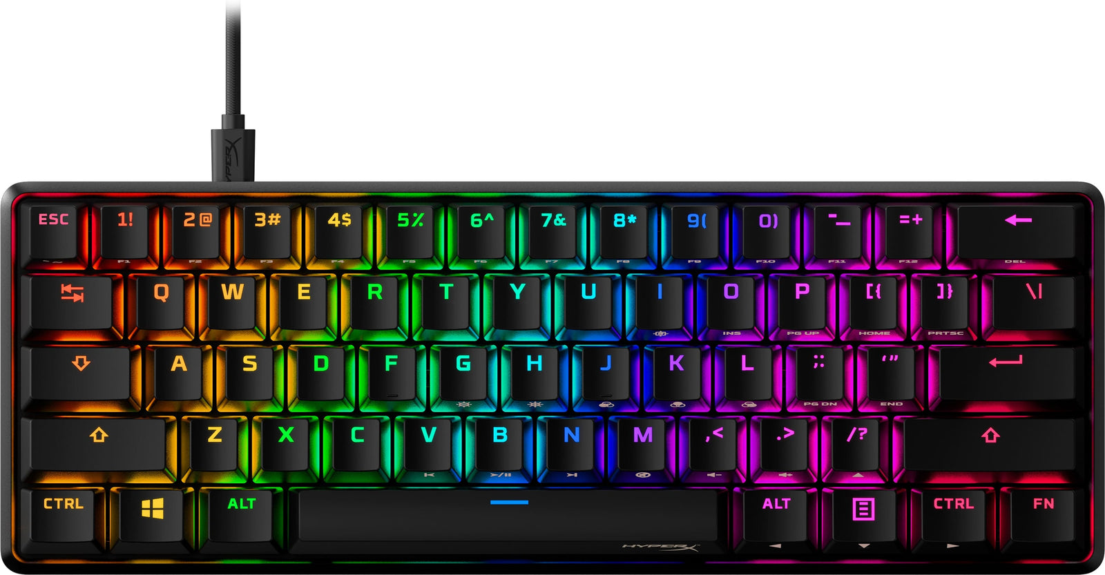 Clavier Avec Fil Gaming Hyperx Alloy Origins 60 Mecanique Hx Rouge4P5N4Aa — HyperX au Maroc | Connecto.ma