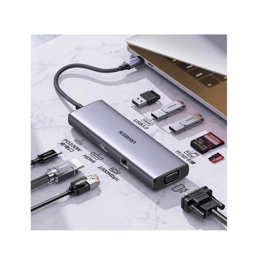 Ugreen 9 En 1 Hub Usb C Ugreen 15600 — Connecto au Maroc | Connecto.ma