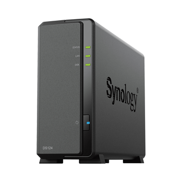 Synology Serveur Nas 1 Baie Diskstation Ds124 — Connecto au Maroc | Connecto.ma