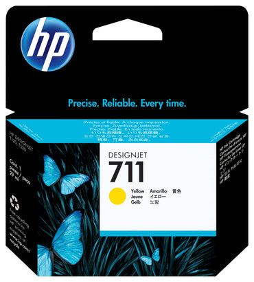 Cartouche Dencre Hp Design Jet 711 29 Ml Yellow Cz132A — HP au Maroc | Connecto.ma