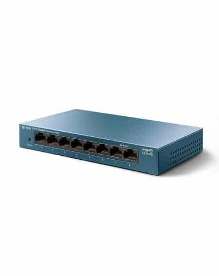 Tp Link 8 Port Gigabit Desktop Switch — Connecto au Maroc | Connecto.ma