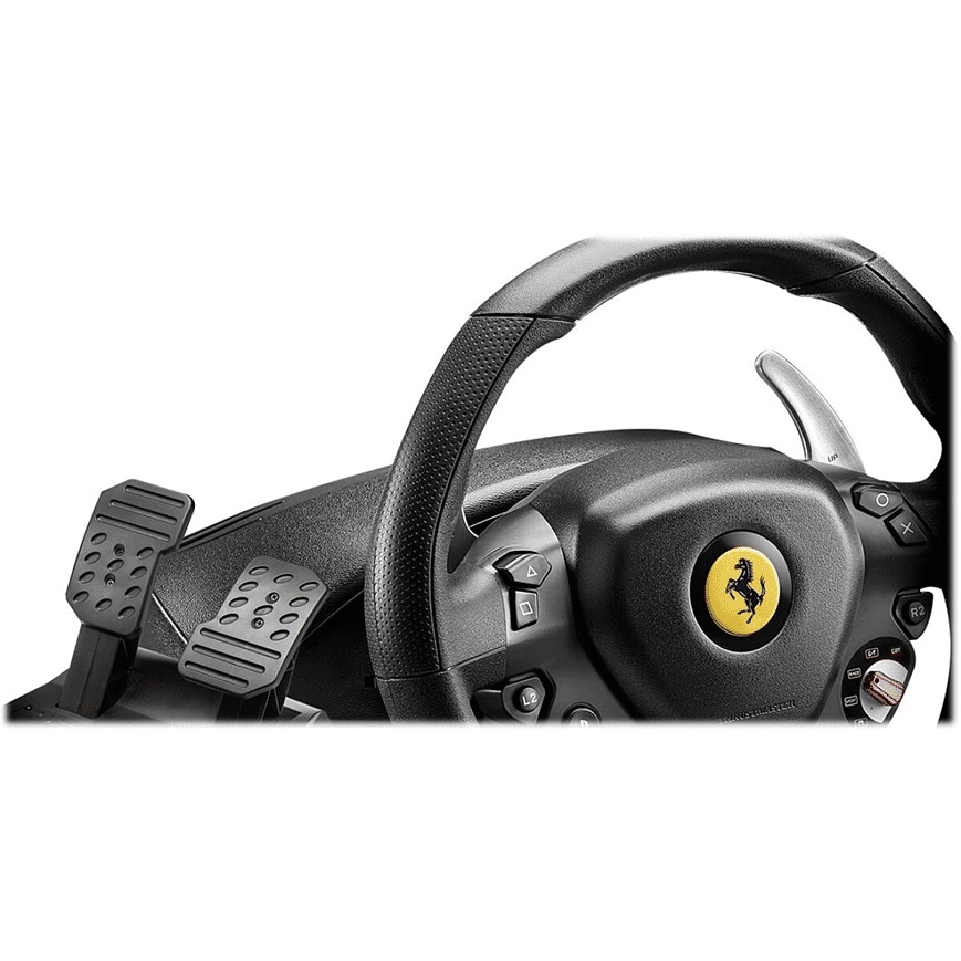 Volant De Course Avec Pedales Thrustmaster T80 Ferrari 488 Gtb Edition 3362934110314 — Connecto au Maroc | Connecto.ma