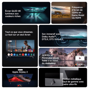 Xiaomi Televiseur A Pro 65 Qled 2026 L65Mb Apme — Xiaomi au Maroc | Connecto.ma