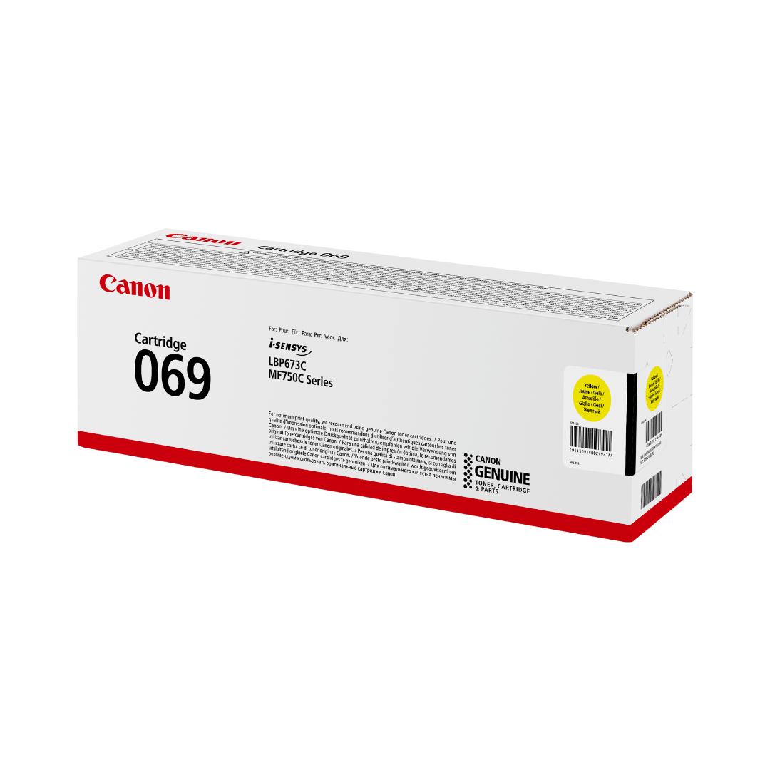 Canon Toner Dorigine 069 Yellow Nwc 5091C002Aa — Canon au Maroc | Connecto.ma