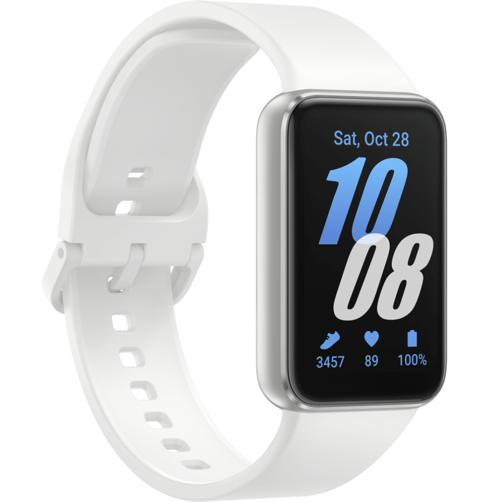 Samsung Galaxy Fit3 Montre Connectee Blanc 40 0Mm Sm R390Nzsamea — Samsung au Maroc | Connecto.ma