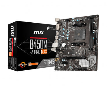 Carte Mere Micro Msi B450M A Pro Max Msib450M — MSI au Maroc | Connecto.ma