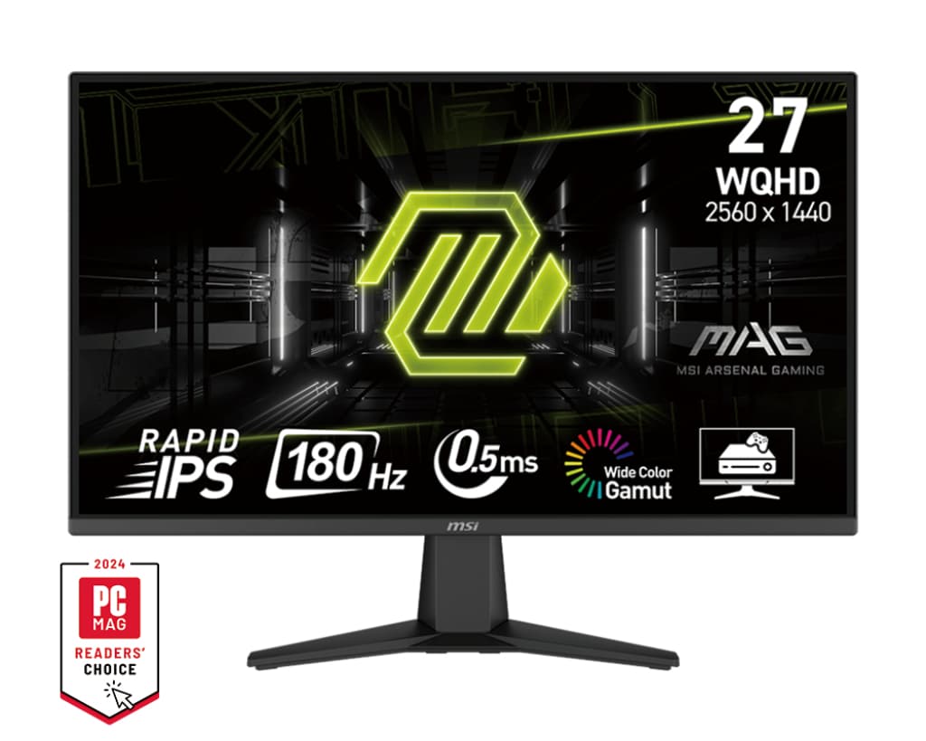 Msi Mag 275Qf 27 180Hz Ips 2K 4711377204897 — MSI au Maroc | Connecto.ma