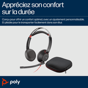 Micro Casque Poly Blackwire 5220 Stereo Usb C Connexion 35 Mm Adaptateur Usb C A 8X231Aa — Connecto au Maroc | Connecto.ma