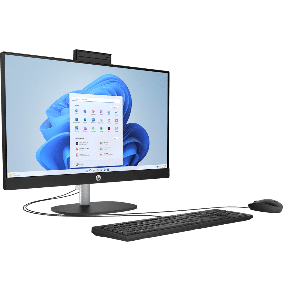 Hp Aio 24 I5 1335U 23 8 Fhd 8Go 512Go Ssd W11H Touch Jet Black 12M — HP au Maroc | Connecto.ma