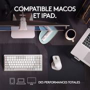 Logitech Mx Master 3S For Mac Souris Sans Fil Bluetooth Gris Pale 910 006572 — Logitech au Maroc | Connecto.ma