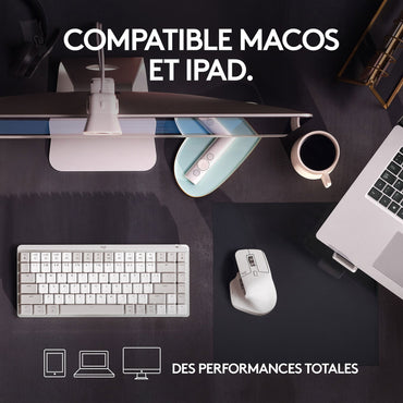 Logitech Mx Master 3S For Mac Souris Sans Fil Bluetooth Gris Pale 910 006572 — Logitech au Maroc | Connecto.ma