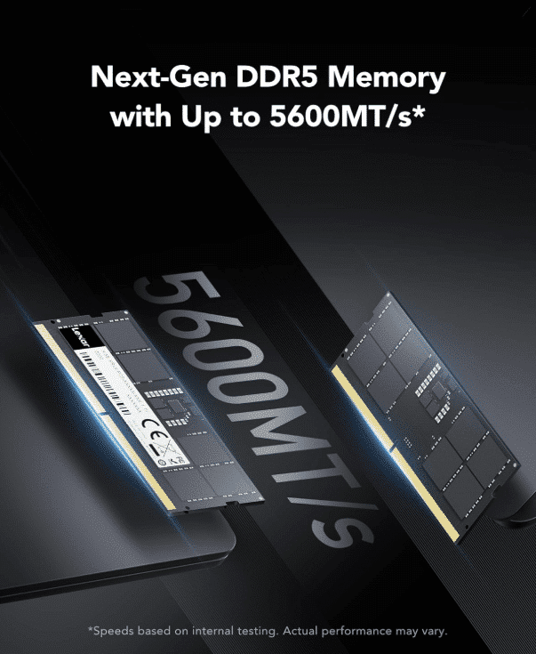 Lexar 32 Gb Ddr5 5600 Mhz Barrette Memoire Ram So Dimm Ld5S32G56C46St Bgs — Connecto au Maroc | Connecto.ma