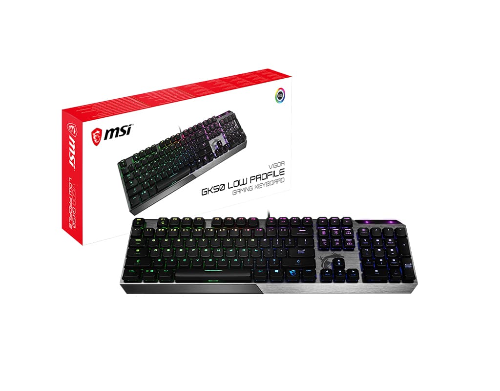 Clavier Gamer Avec Fil Msi Vigor Gk50 Msi_S11 04Fr238 Ga7 — MSI au Maroc | Connecto.ma