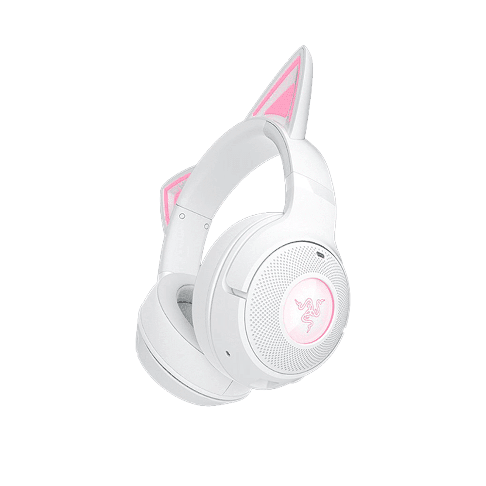 Razer Kraken Kitty V2 Bt Casque Gaming Sans Fil Blanc 8887910061015 — Razer au Maroc | Connecto.ma