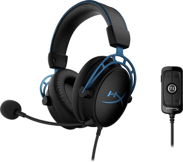 Casque Avec Fil Gamer Hyperx Cloud Alpha S Bleu 4P5L3Aa — HyperX au Maroc | Connecto.ma