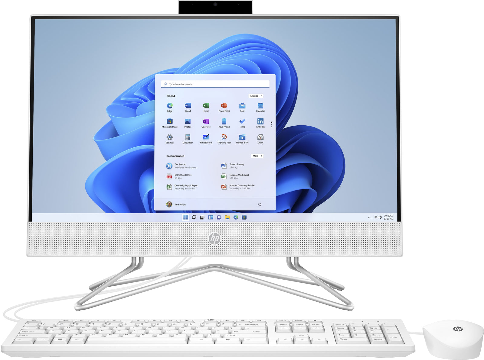 Ordinateur All In One Hp 22 Dd2000Nk 6E1Q8Ea — HP au Maroc | Connecto.ma