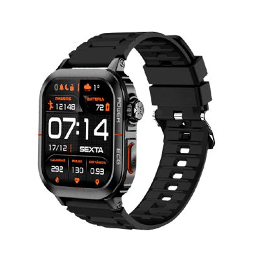 Itel Smartwatch E1 1 95 Amoled 300Mah Noir — Connecto au Maroc | Connecto.ma