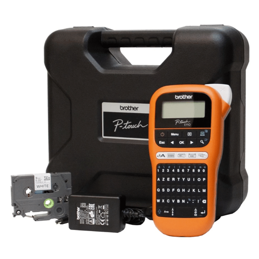 Etiqueteuse Portable Brother Pt E110Vp Imprimante Detiquettes Professionnelle Clavier Azerty — Brother au Maroc | Connecto.ma