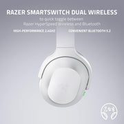 Casque Sans Fil Bluetooth Razer Barracuda Mercury Blancrz04 03790200 R3M8886419379911 — Razer au Maroc | Connecto.ma