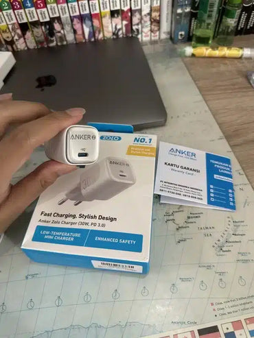 Anker Zolo Chargeur Gan Compact Port Usb C 30 W — Anker au Maroc | Connecto.ma