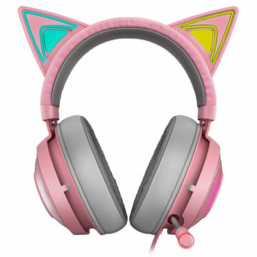 Razer Kraken Kitty V2 Casque Gaming Quartz 8887910060971 — Razer au Maroc | Connecto.ma