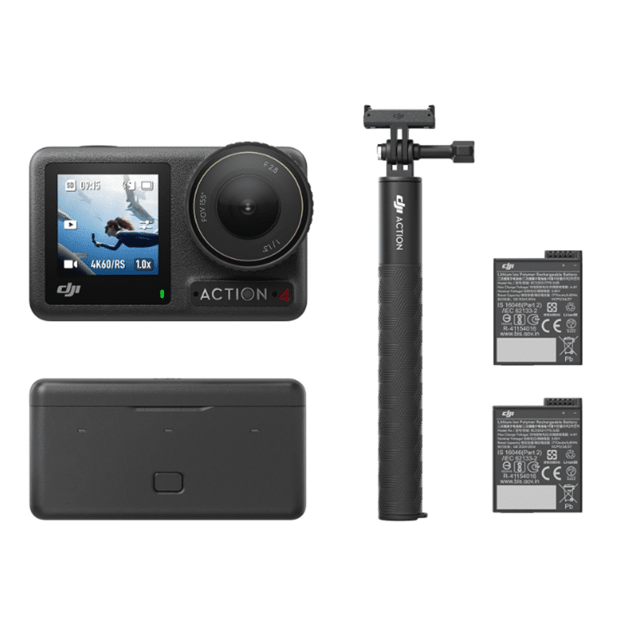 Dji Osmo Action 4 Adventure Combo Cp Os 00000270 01 — Connecto au Maroc | Connecto.ma