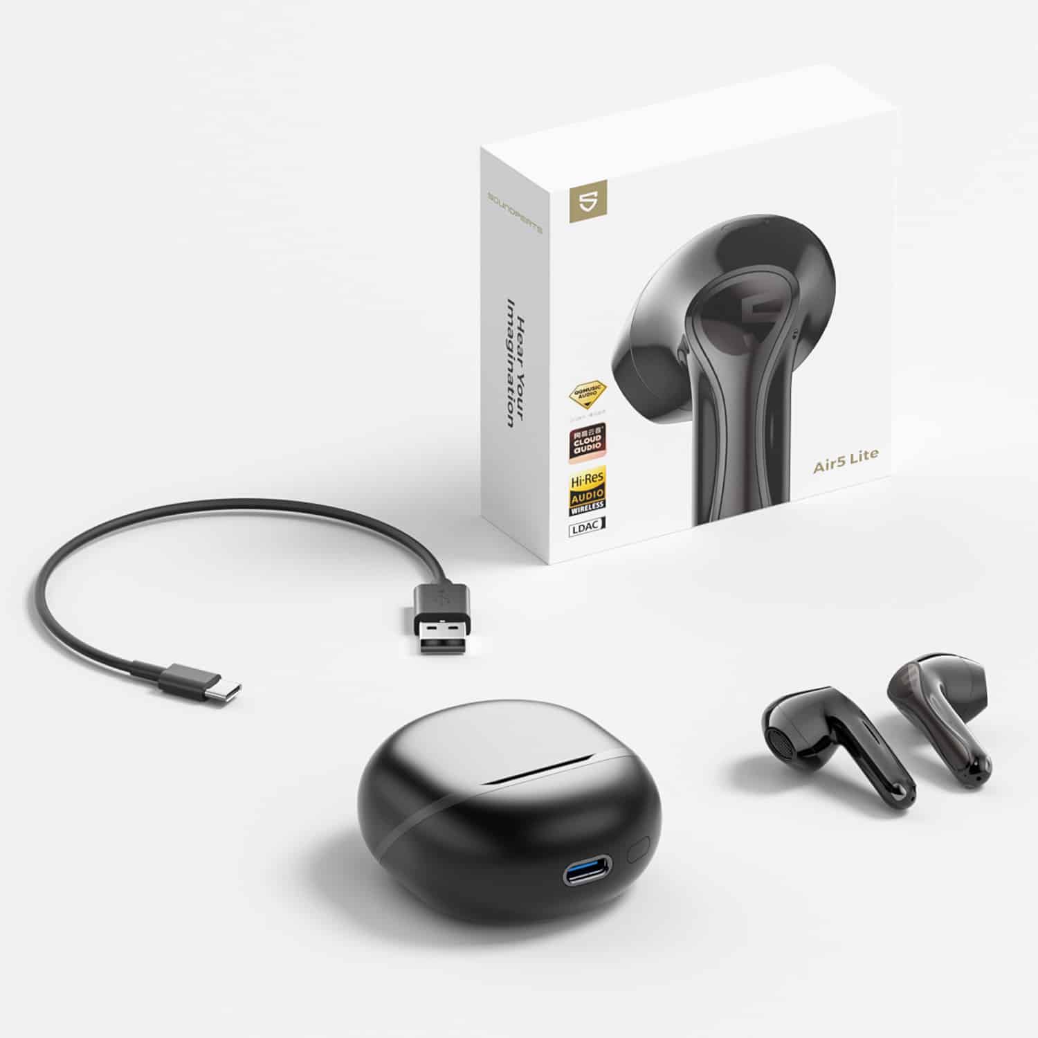 Soundpeats Air5 Lite Ecouteurs Bluetooth Sans Fil — Connecto au Maroc | Connecto.ma