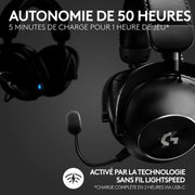 Logitech G Pro X 2 Lightspeed Sans Fil Noir 981 001263 — Logitech au Maroc | Connecto.ma