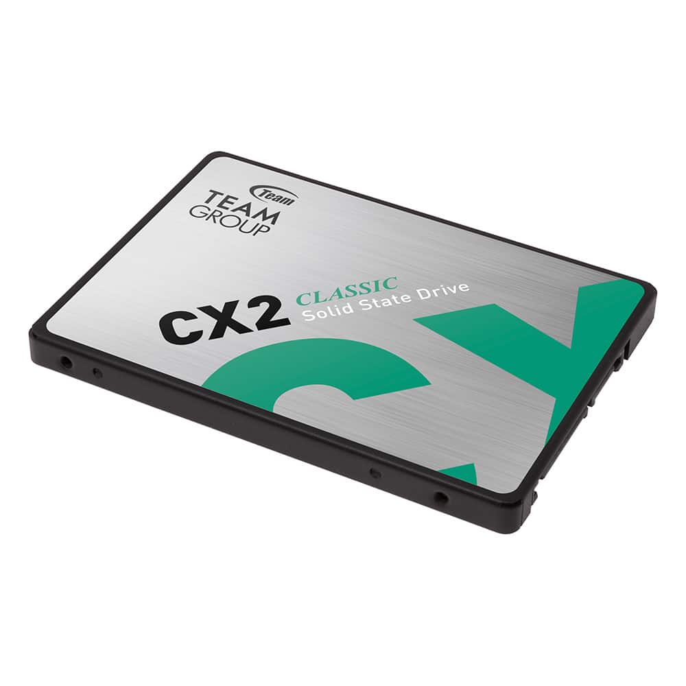 Disque Dur Interne Team Group Cx2 256Gb 2 5 Std Sata3 T253X6512G0C101 — Connecto au Maroc | Connecto.ma