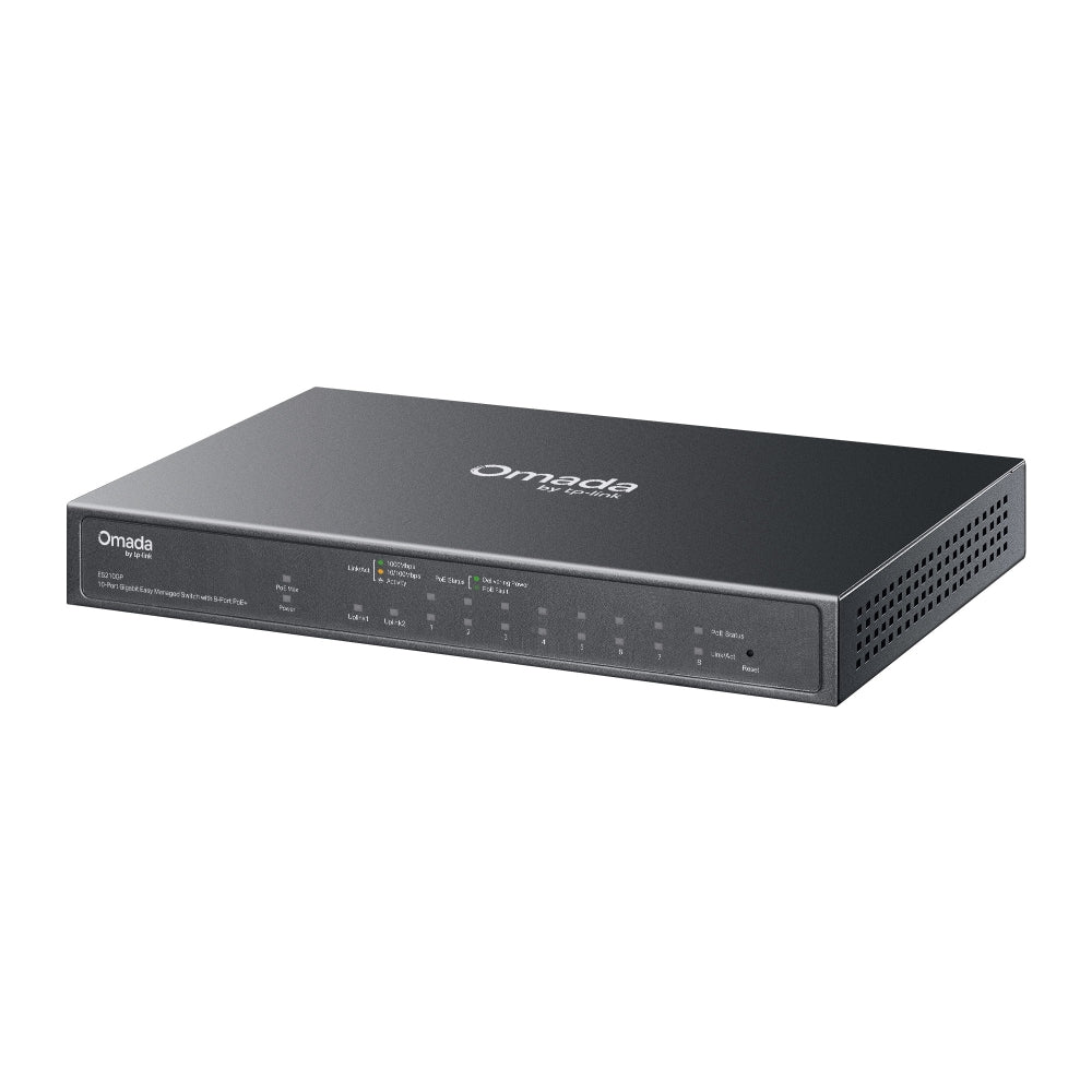 Tp Link Omada Es210Gp Easy Switch Administrable 10 Ports Gigabit Avec 8 Ports Poe Es210Gp — Connecto au Maroc | Connecto.ma