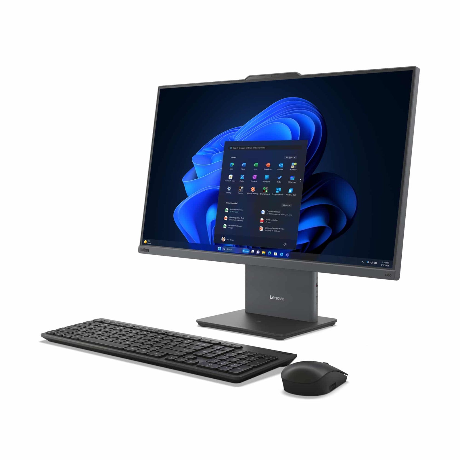 Ordinateur All In One Lenovo Thinkcentre Neo 50A 27 Gen5 12Sa000Hfm — Lenovo au Maroc | Connecto.ma