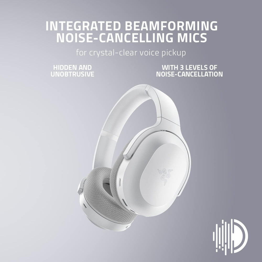 Casque Sans Fil Bluetooth Razer Barracuda Mercury Blancrz04 03790200 R3M8886419379911 — Razer au Maroc | Connecto.ma