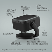 Epson Ef 22B Mini Projecteur Laser Intelligent 1000 Lumens V11Hb38140 — Epson au Maroc | Connecto.ma