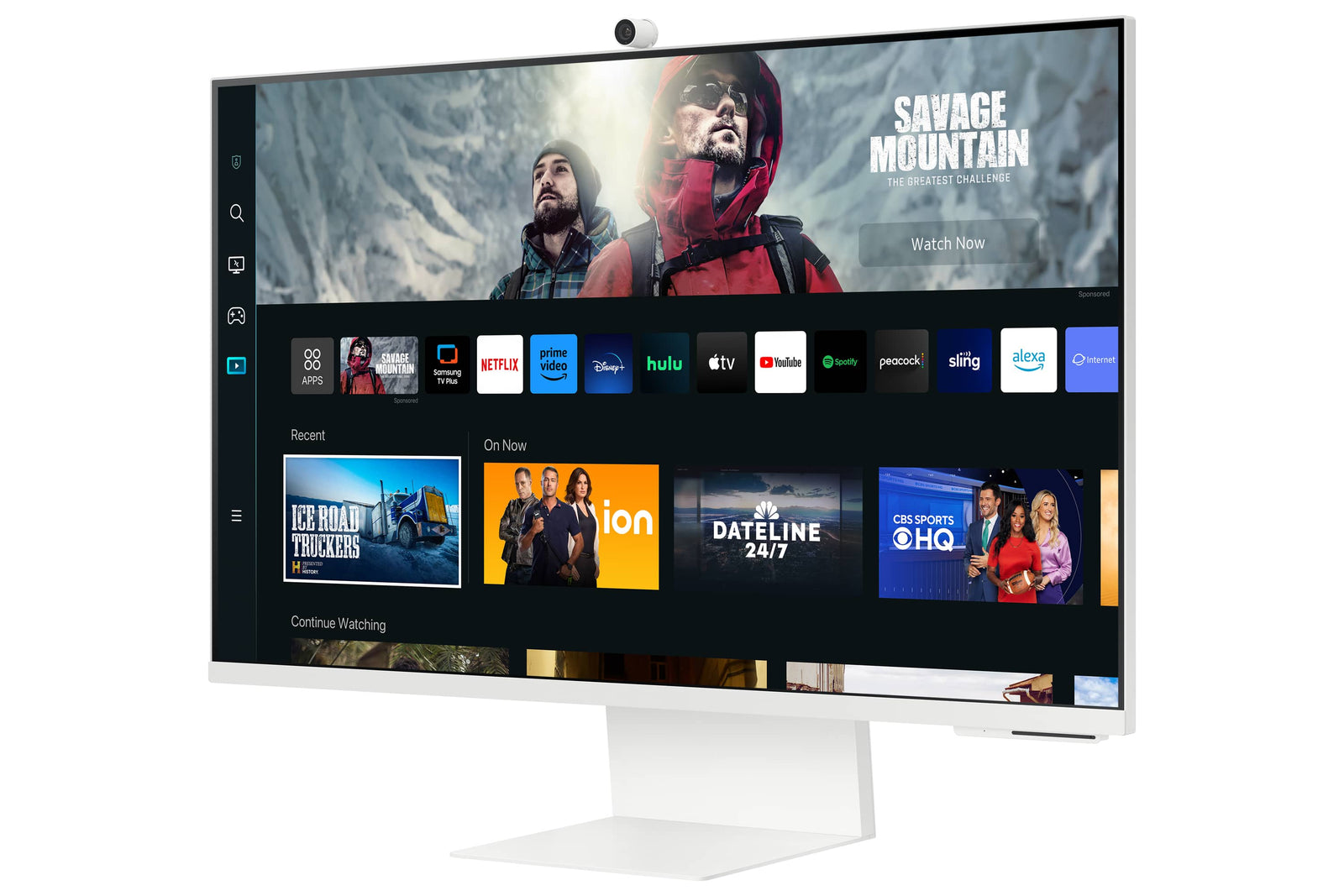 Ecran Intelligent Plat 32 Samsung 4K Ultra Hd M8 M80C Avec Camera Integree Ls32Cm801Umxzn — Samsung au Maroc | Connecto.ma