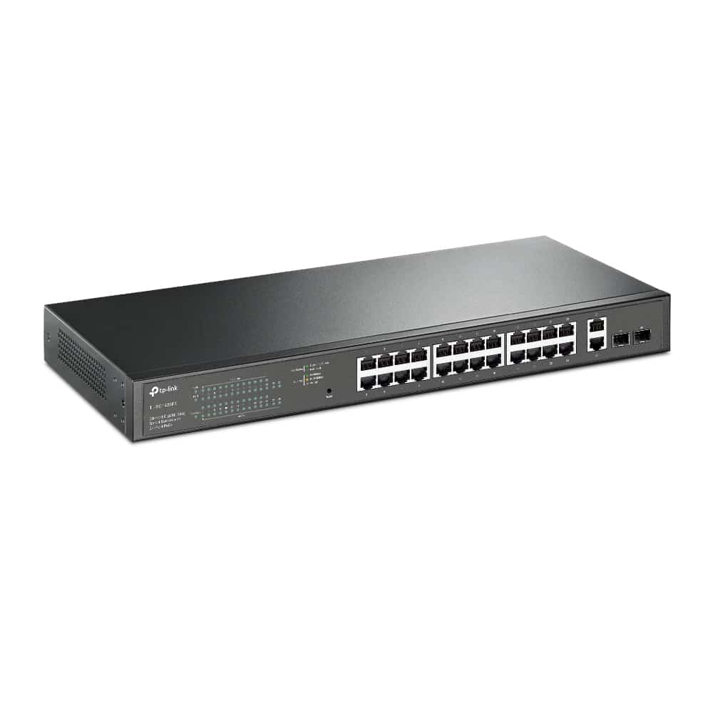 Tp Link 28 Port Gigabit Easy Smart Switch With 24 Port Poe Tl Sg1428Pe — Connecto au Maroc | Connecto.ma