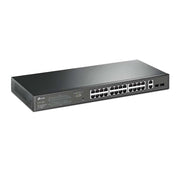 Tp Link 28 Port Gigabit Easy Smart Switch With 24 Port Poe Tl Sg1428Pe — Connecto au Maroc | Connecto.ma