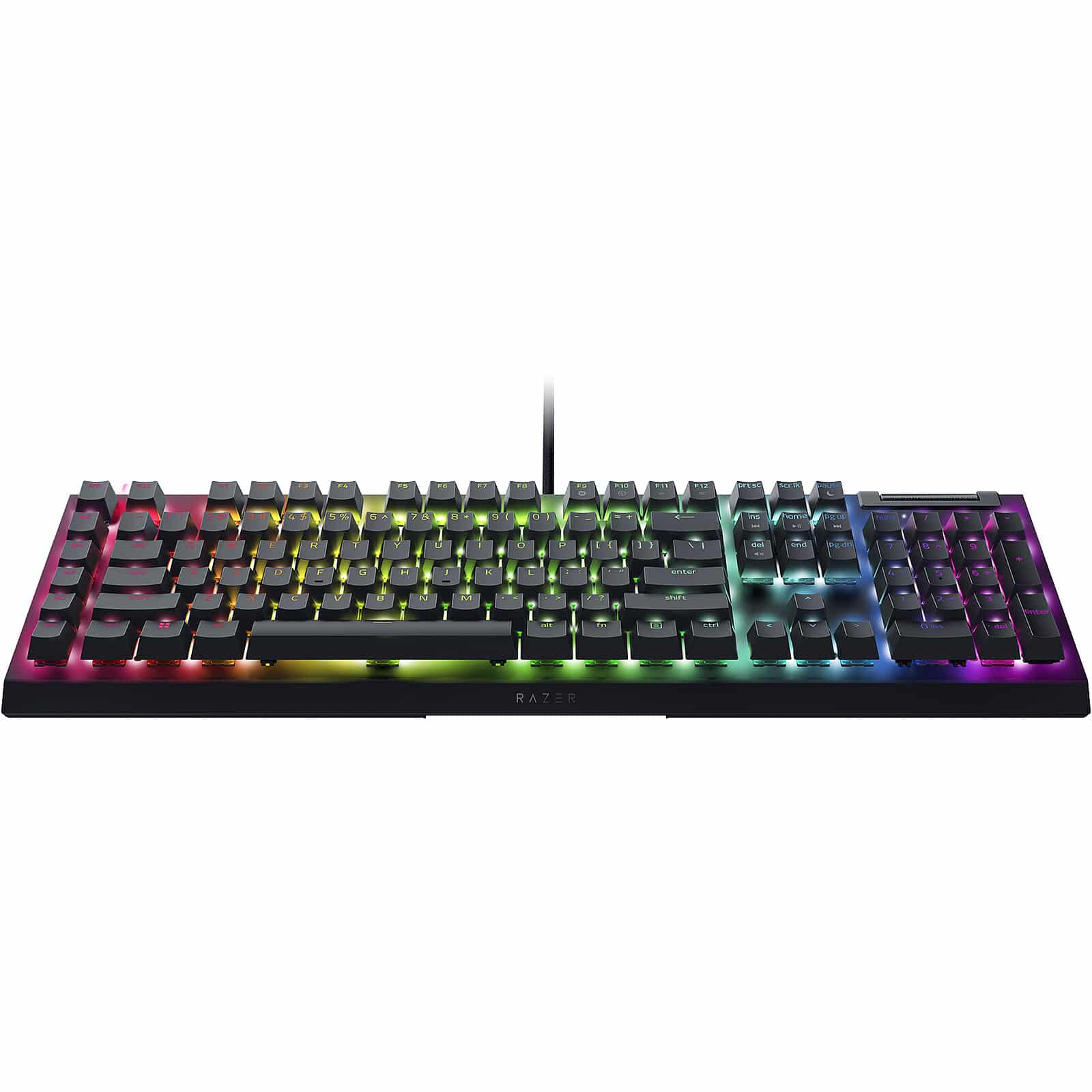 Clavier Gamer Avec Fil Razer Blackwidow V4 X Switches Razer Green Rz03 04700500 R3F1 8887910072738 — Razer au Maroc | Connecto.ma